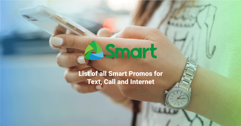 List of all Smart Promos for Text, Call and Internet