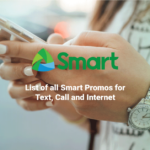 List of all Smart Promos for Text, Call and Internet