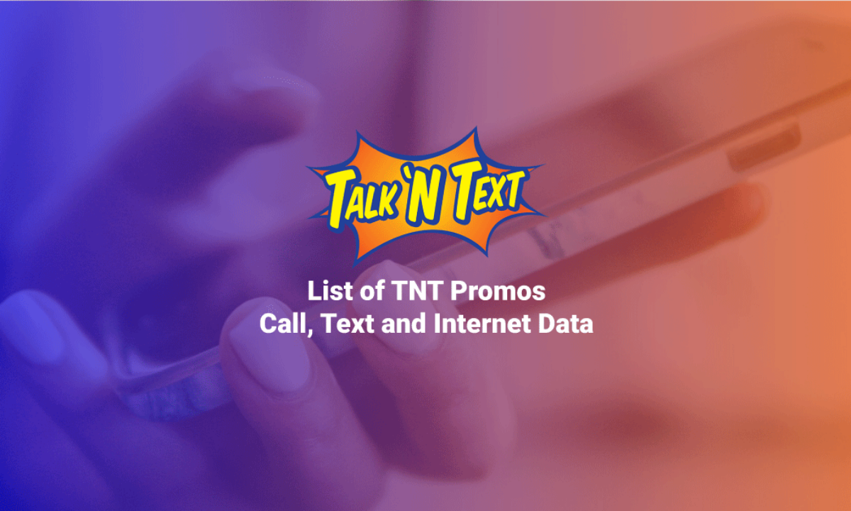 List Of Tnt Promos Call Text And Internet Data