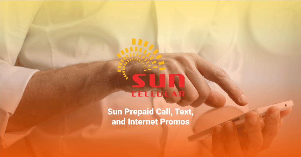 Sun Prepaid Call, Text, and Internet Promos