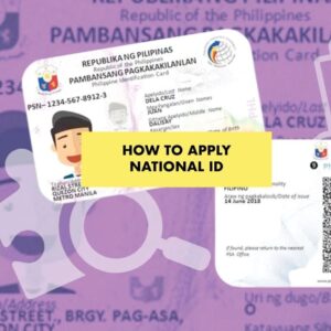 How to Apply for the Philippine National ID